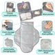 thumbnail image 4 of Cambiador portátil PILLANI para bebé impermeable con bolsillos, 4 of 9