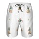 thumbnail image 3 of Fotbe Rabbit Blowing Dandelions Trajes de Baño Estampados para Hombre, Shorts de Verano de Secado Rápido, Ropa de Playa, Bañadores-3X-Large, 3 of 6