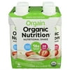 ORGAIN, SHAKE 4PK PROTEIN STRWBRRY CRE, 44 FO, (Pack of 3)