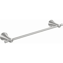 PARLOS 17 Inch Wall Mounted Bathroom Towel Bar, Brushed Nickel
