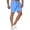Blue, variant on Men Casual Summer Solid Trend Youth Sweatpants Fitness Running Beach Shorts, M, Yellow
