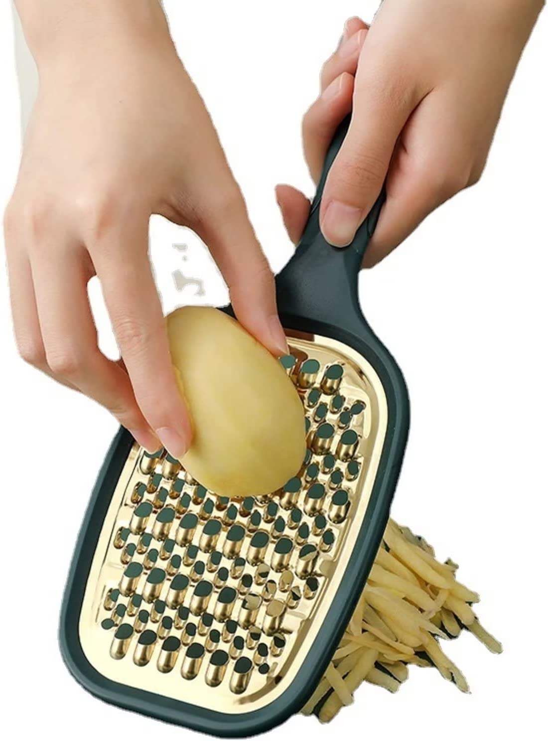 MultiPurpose Fruit Vegetable Grater, Stainless Steel Kitchen Grater