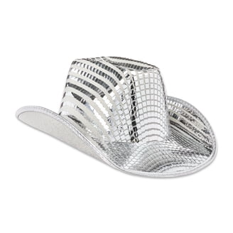 Disco Cowboy Hat (Beer Helmet) Disco Mirror Cowboy/cowgirl Beer Helmet - Etsy main image 4