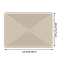 thumbnail image 3 of Super Absorbent Dish Drying Mat, Non- Rubber Backed Countertop Protector Mat for Kitchen Sink, Coffee Bar, Under Coffee Maker & Appliances, Quick-Dry & Heat Resistant Drain Board Liner, 3 of 4
