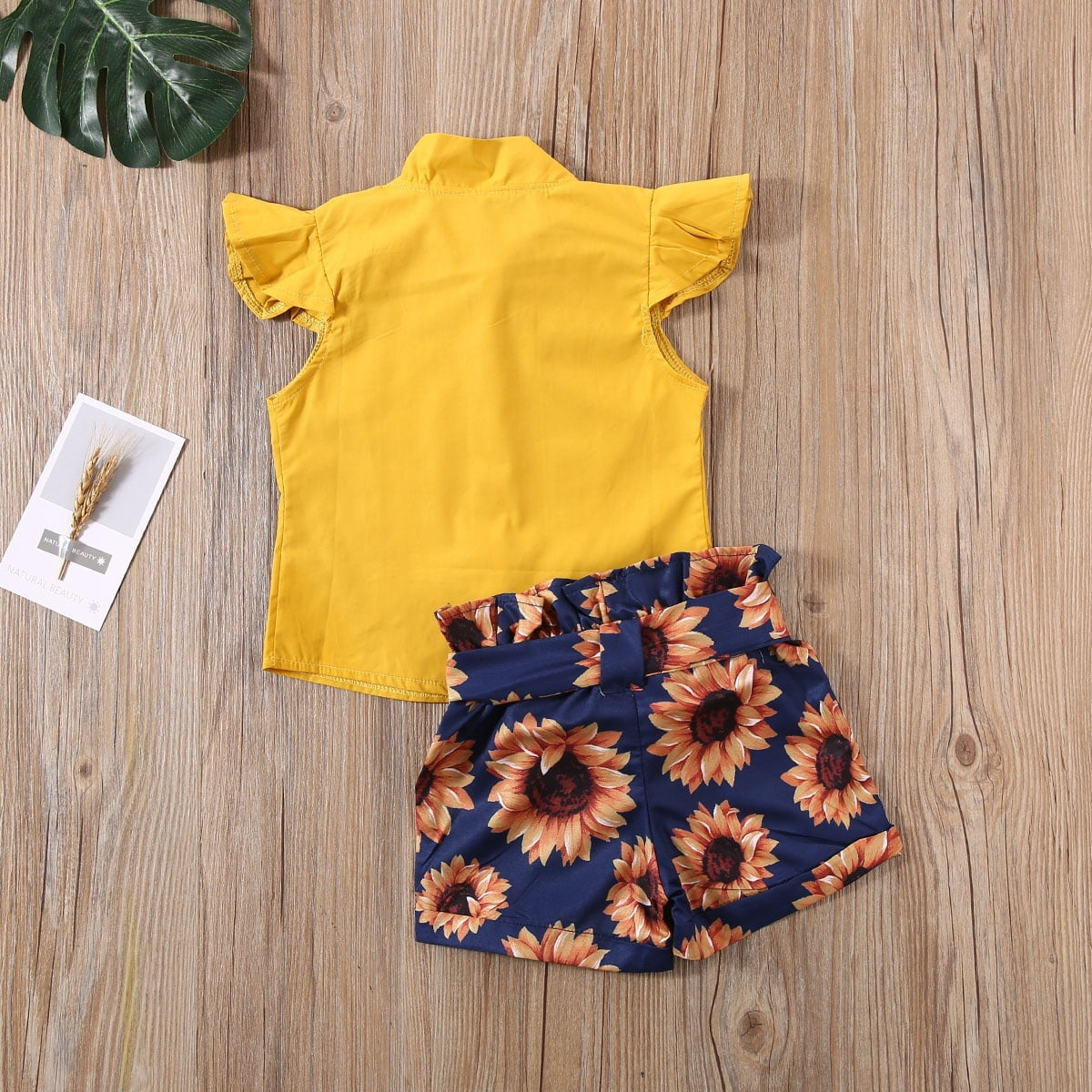 sunflower outfits for 1 year old