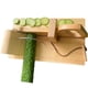 thumbnail image 5 of Cortador de salchichas con cuchilla de acero inoxidable | Mango de madera de árbol de caucho | Cortes, embutidos, quesos, carnes, verduras | Diseño robusto | 28,5x12x16,5 cm | 560 g | Portátil para, 5 of 7