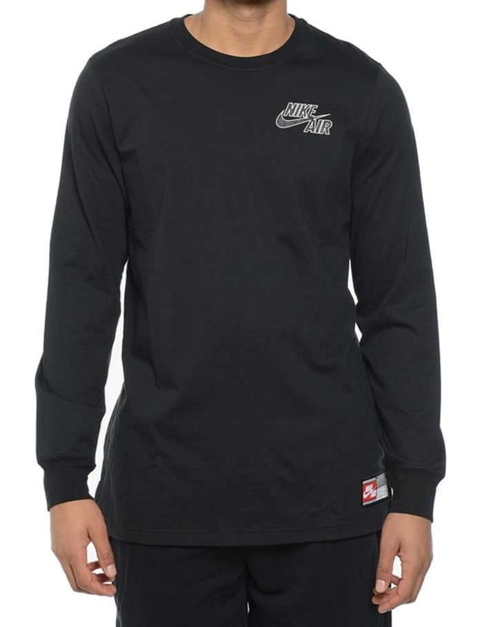 Nike - Nike BB 82 Longline Long Sleeve Men's Black T Shirt Size L ...