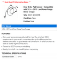 thumbnail image 2 of Rear Brake Pad Sensor - Compatible with 2016 - 2019 Land Rover Range Rover Evoque 2017 2018, 2 of 2