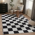 thumbnail image 5 of WIPONKEN 8x10 Area Rugs Jacquard Soft Cotton Plush for Living Room Bedroom Dining Room Office Farmhouse, Machine Washable Non Slip Modern Rug, 5 of 5