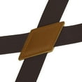 thumbnail image 3 of Buyless Fashion Trucker 2 Pack Suspenders for Men - 48" Elastic Adjustable Straps 1" - X Back Utility Braces - 5149-2-Brown, 3 of 7