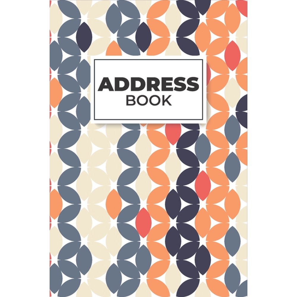 Address Book Small Mini Organizer and Notebook for Record of Names