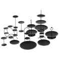 thumbnail image 6 of 12pcs Multifunctional Cake Stand Set Black Iron Round Dessert Displays Holder for Wedding, Birthday Party, Baby Shower, Anniversary, 6 of 17