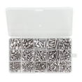 thumbnail image 1 of Round Head Screws Nuts,500Pcs Hex Round Screws Hex Socket Screws Nuts Screws Nuts Kit Ultimate Comfort, 1 of 14