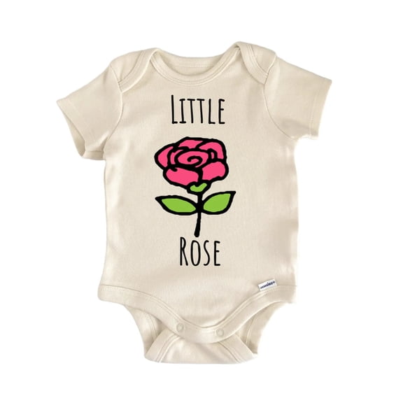 Little Rose Flower Floral Baby Gift Baby Onesie®