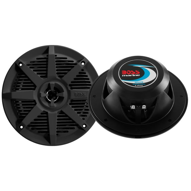 BOSS Audio Systems MR62B 6.5 Inch Marine Stereo Speakers 200 Watts
