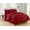 Burgundy, variant on 8Piece Comforter & Sheet Set King Grey