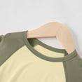thumbnail image 6 of Amidoa Girls 2 Piece Outfits Summer Clothes Short Sleeve Cute T-Shirt and Casual Shorts Kids Clothing Sets Green Size 14, 6 of 7