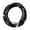 Black, variant on Silver Plated Brass Honey Jade Gemstone Beaded Wrap Bracelet or Necklace, 35 Inches