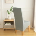 thumbnail image 6 of Lapalife Velvet Dining Chair Slipcovers for Dining Room Stretch Chair Protectors SlipCovers, 6 of 7