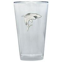 Shark Pint Glasses (Set of 2)
