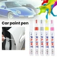 thumbnail image 2 of Dbuoem 1 Pcs Car Paint Pen Quick Dry Waterproof Oil Based Medium Tip Metal Wood Fabric Plastic Rock Painting Glass Industrial Marker Pen, 2 of 9