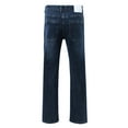 thumbnail image 5 of Mens Jeans Straight Leg Slim Fit Tube Business formal Solid Color Jeans Stretch Casual Relaxed Fit Outdoor Denim Pants, 5 of 9