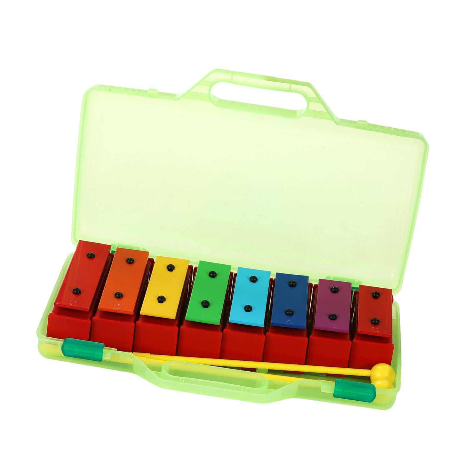 LeeQinersw Kids Xylophone Educational Music Toy Pounding Toy 8 Notes Glockenspiel Xylophone 15R