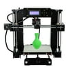 ANET A6 LCD Monitor Screen 3D Printer Large Printing Area 210*210*240MM Precision Printing US Plug Black