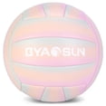 thumbnail image 1 of Voleibol Oficial Impermeable BYAOSUN Beige para Playa e Interiores Talla 5, 1 of 7