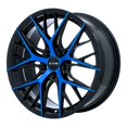 18 inch Gloss Black Machined Blue Alloy Wheel for Kia Optima 5x114.3 ...