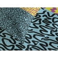 thumbnail image 4 of Ambesonne Indie Quilted Bedspread Set 3 Pcs, Eighties Funky Pop Doodle, Queen Size, Multicolor, 4 of 5