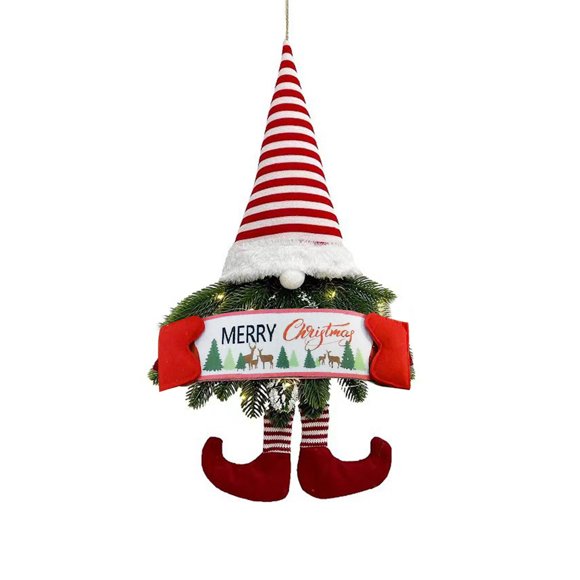 Vikakiooze Christmas Ornaments 2022 Faceless Old Man Intelligence Christmas Tree Ornament, Red Legged Intelligence Christmas Tree Ornament Adds Pleasure To Christmas, Christmas Decor