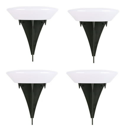 

ZZkhGo Solar Lights Outdoor 4PCS Outdoor Garden Plug-in LED Underground Floor Lamp LED Garden Decorative Light Outdoor Lights
