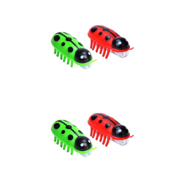 Billuyoard 2 Pieces Mini Robot Beetle Electric Party Operated Flip Funny Insect Mouse Favors Pet Bug Automatic Battery Playing Toys Dog No.1 2piezas Billuyoard CBP585361