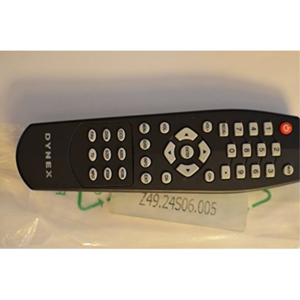 dynex lcd tv remote control z49.24s06.005 z4924s06005 supplied with