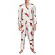 thumbnail image 3 of Fotbe Chili Pijama de Hombre con Estampado de Manga Larga, Conjunto de 2 Piezas, Ropa de Dormir Suave y Cómoda con Bolsillos-X-Large, 3 of 7