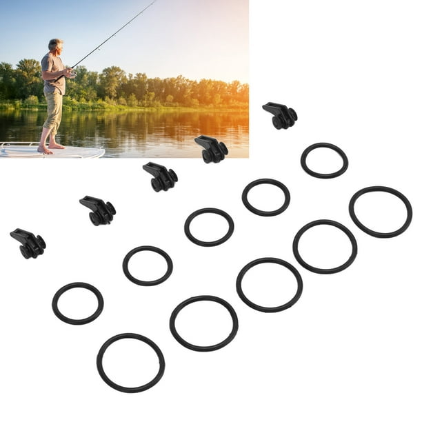 Lure Hook Holder, Abrasion Resistance Fishing Rod Hook Holder With Rubber  Band For Outdoor Recreation 