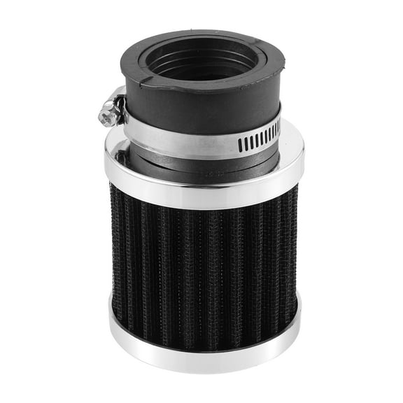 Unique Bargains Motorbike Air Filter Universal 28mm to 48mm Air Filters for HONDA for YAMAHA for SUZUKI Silver Tone