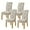 Auspicious, variant on Lavish Cover Premium Anti-scratch Non-Slip Dining Chair Covers, Washable Furniture Protector for Kids, Pets(Diligent, Multicolor, 4 Packs)