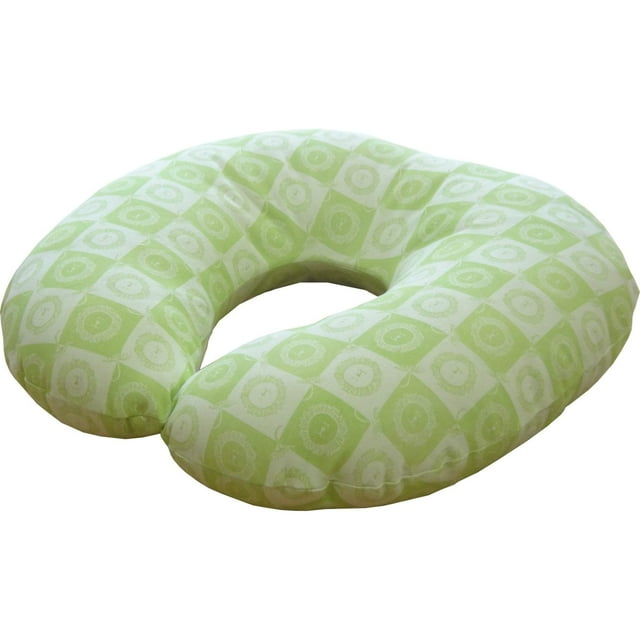 Almohada de lactancia Healthy Body de pies a cabeza, algodón orgánico, color caoba