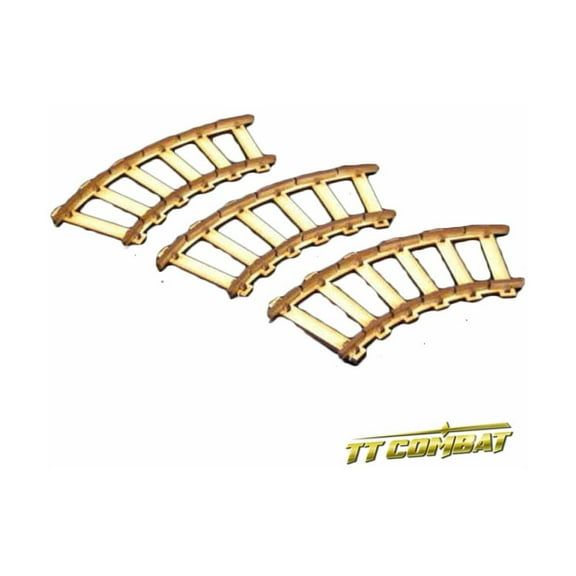 TT Combat Curved Train Tracks New