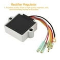 thumbnail image 4 of 3X Voltage Regulator for Mercury Mariner Outboard 6 Wire 815279-3 883072T Motorboat Modification Accessories, 4 of 7