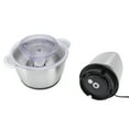 thumbnail image 1 of Picadora De Carne Eléctrica, Picadora De Carne De 350 W, Dos Niveles, Resistente, Duradera, Fácil Limpieza, Función De Frenado, 2 L Para Cocina Para El Hogar ANGGREK Otros, 1 of 8