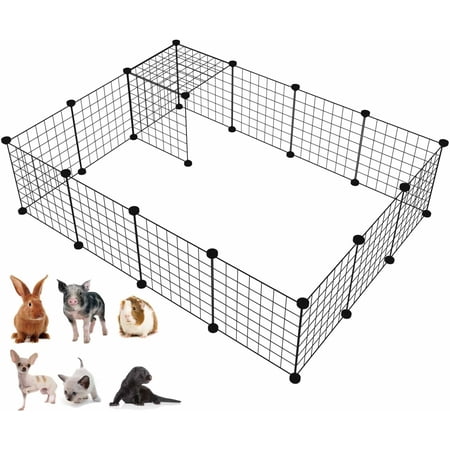 24 Panel Durable Pet Playpen Puppy Dog Fences