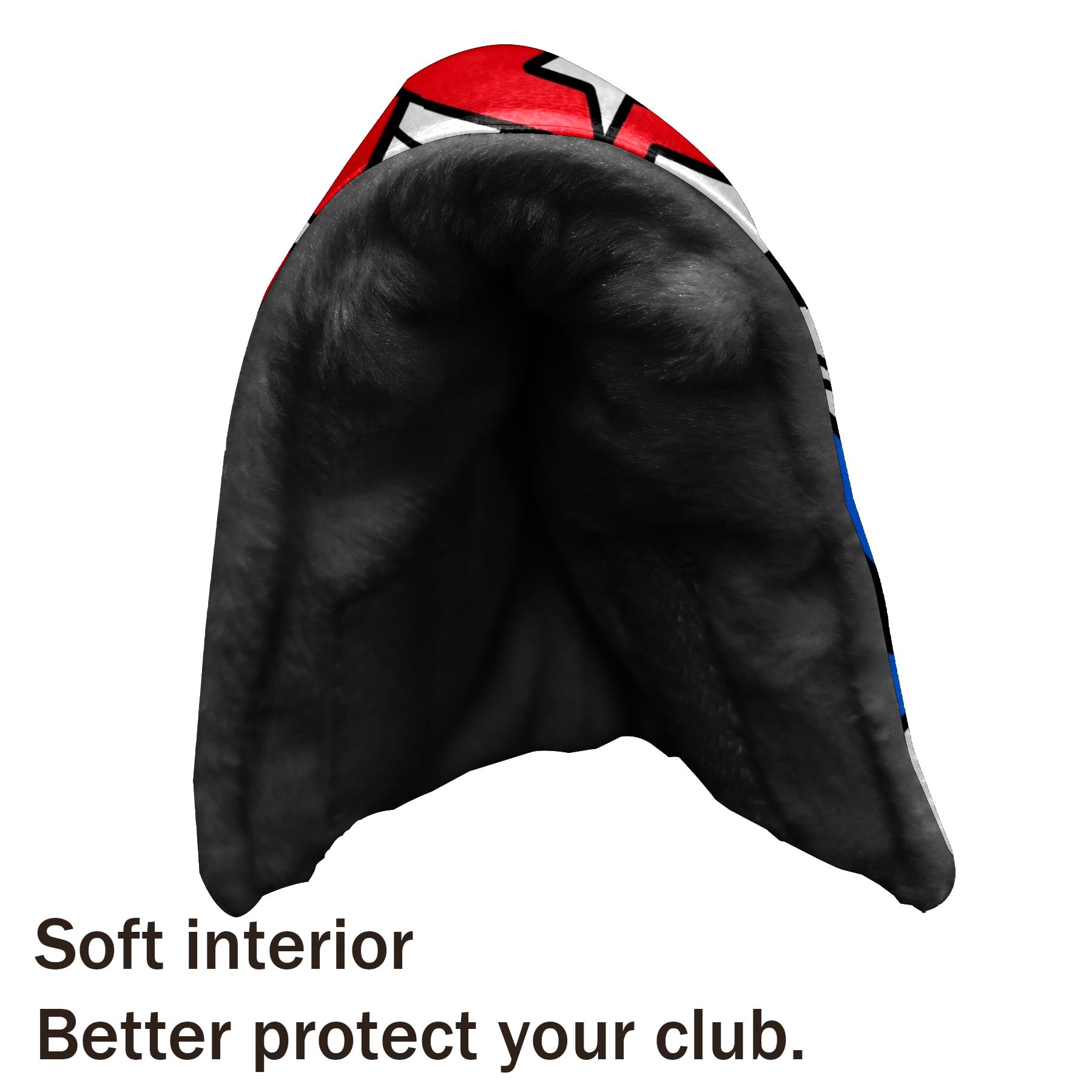 Golf Club Head Cover | Leather Golf Club Putte Headcover , Waterproof Golf Club Head Cover Set Driver Headcovers for Golf Clubs Men Women Colorful