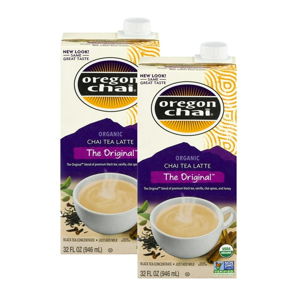 Oregon Chai, Original Chai Tea Latte, Tea Concentrate, 32 Fl Oz