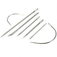 thumbnail image 1 of CUITING 7 Hand Repair Upholstery Glove Carpet Leather Curved Canvas Sewing Needles D7J7, 1 of 1
