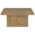 thumbnail image 3 of Devar Square Engineered Wood Coffee Table Mango Brown, 3 of 6