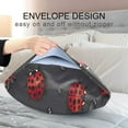thumbnail image 5 of GZHJMY Red Ladybugs Satin Pillowcase for Hair and Skin Silk Pillowcase, King Size(20x40 inches) - Slip Cooling Satin Pillow Covers with Envelope Closure, 5 of 7