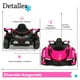 thumbnail image 4 of Montable Eléctrico The Baby Shop - go kart eléctrico, control remoto, 12v, luz, sonido Rosa -, 4 of 6